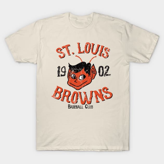 St. Louis Browns Defunct Major League Baseball Teams T Shirt